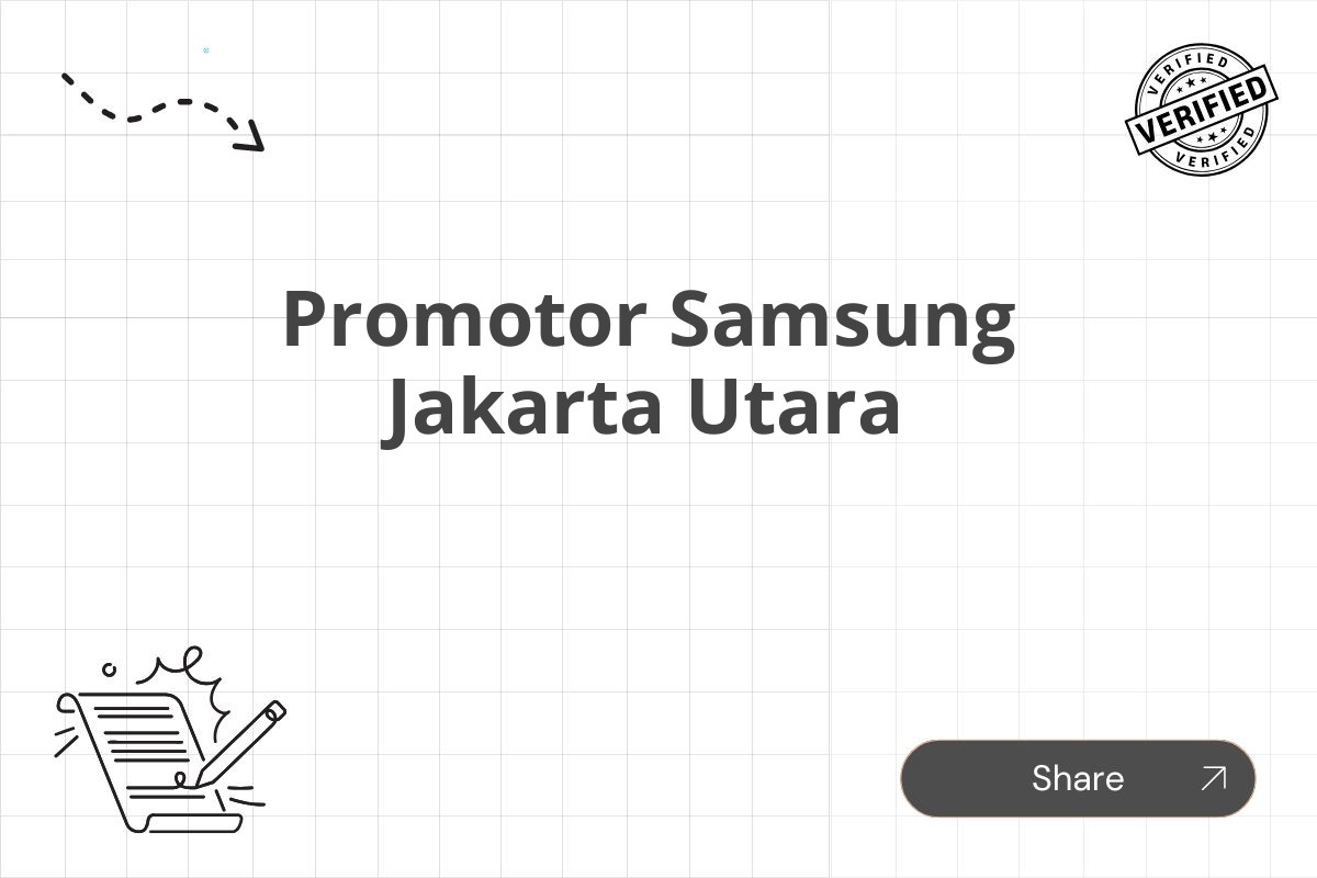 Promotor Samsung Jakarta Utara