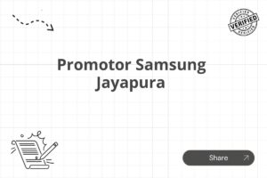 Promotor Samsung Jayapura