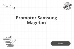 Promotor Samsung Magetan