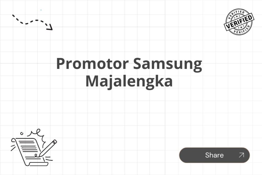 Promotor Samsung Majalengka