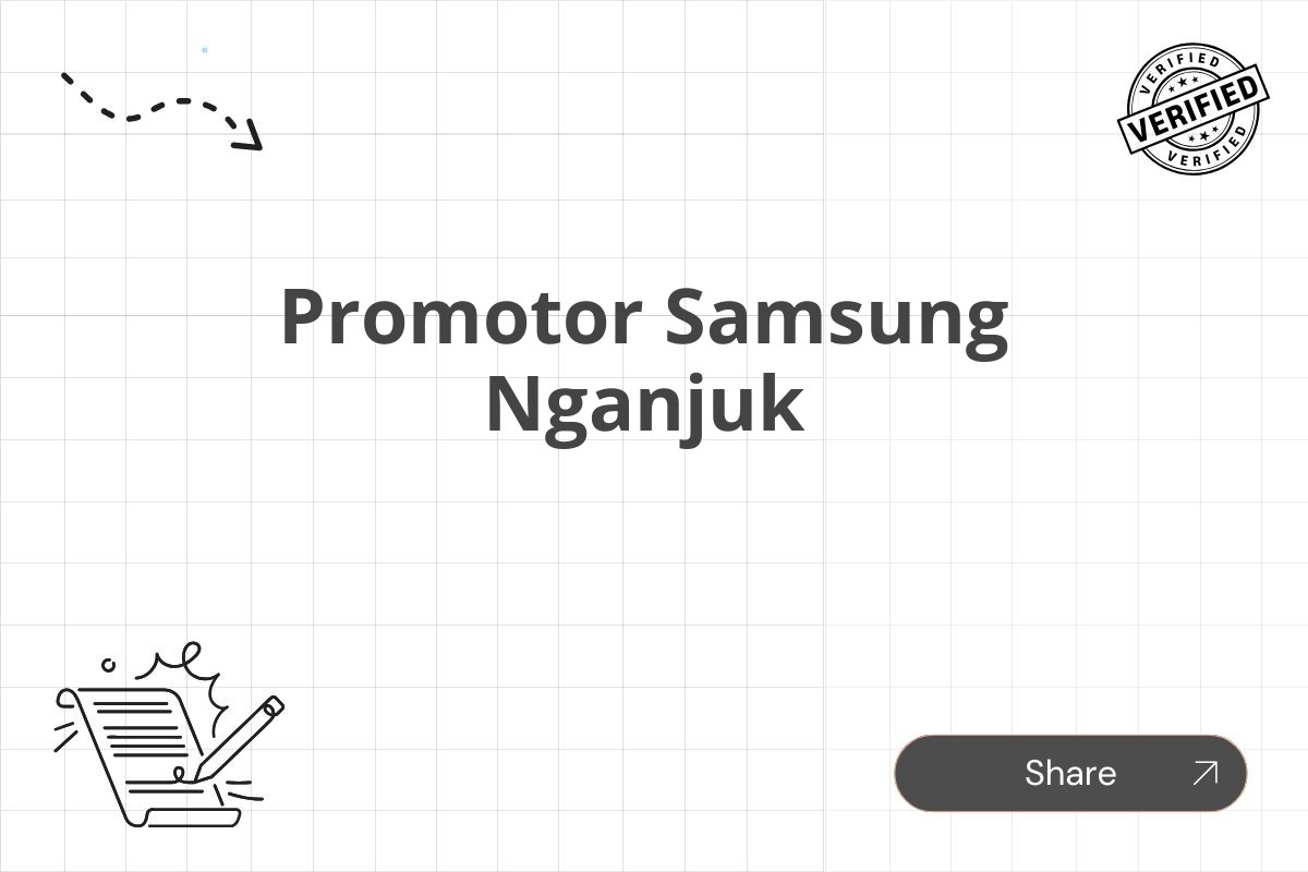 Promotor Samsung Nganjuk