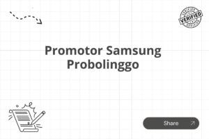 Promotor Samsung Probolinggo