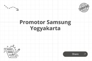 Promotor Samsung Yogyakarta