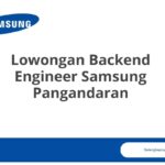 Lowongan Backend Engineer Samsung Pangandaran